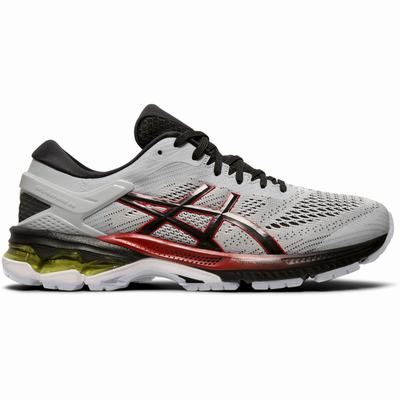 Asics Gel-Kayano 26 - Miesten Juoksukengät - Harmaat/Mustat